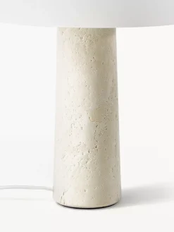 Best Sale Lampa Stołowa Z Trawertynowa Podstawa Carla Lampki Nocne