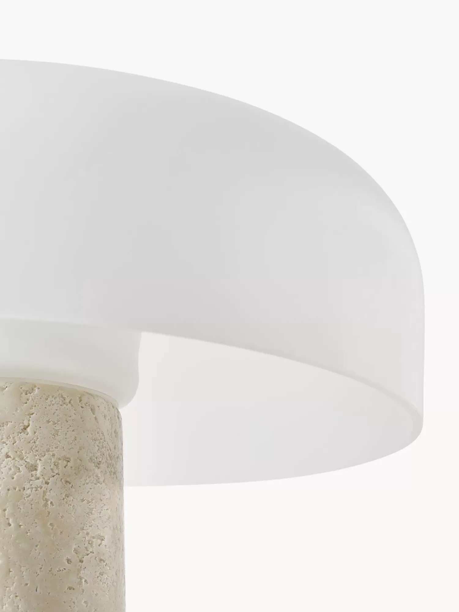 Best Sale Lampa Stołowa Z Trawertynowa Podstawa Carla Lampki Nocne