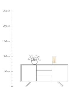 Store Lampa Stołowa Ze Szkla Laurel Lampki Nocne