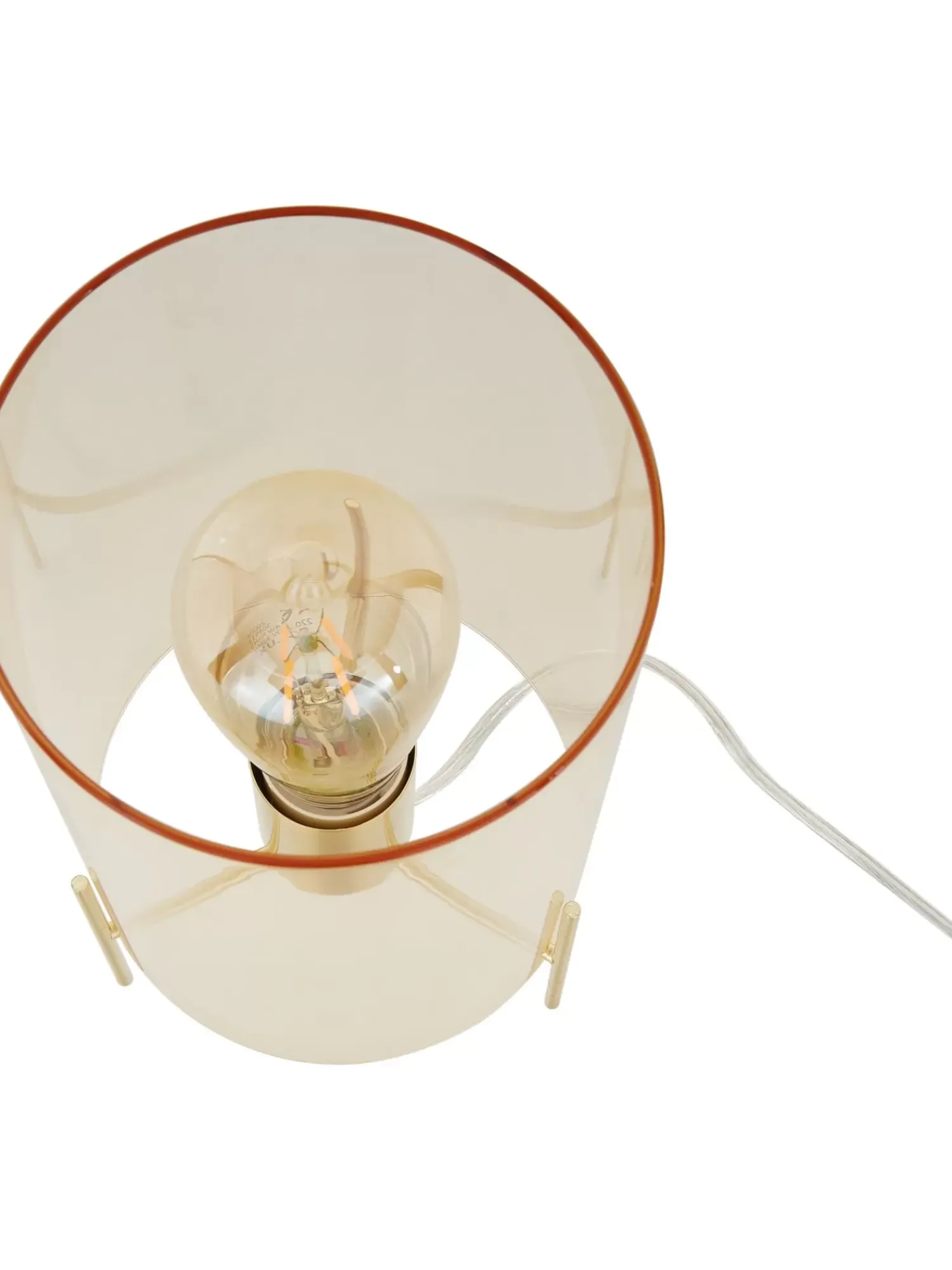 Store Lampa Stołowa Ze Szkla Laurel Lampki Nocne