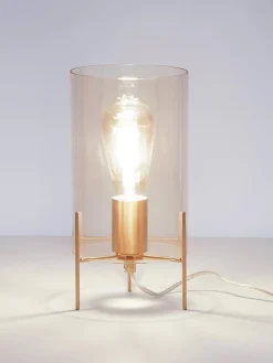 Store Lampa Stołowa Ze Szkla Laurel Lampki Nocne