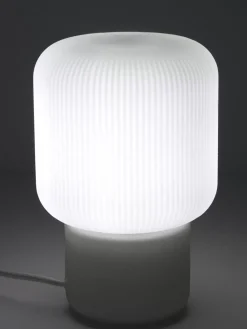 New Lampa Stołowa Ze Szkla Marlon Lampki Nocne
