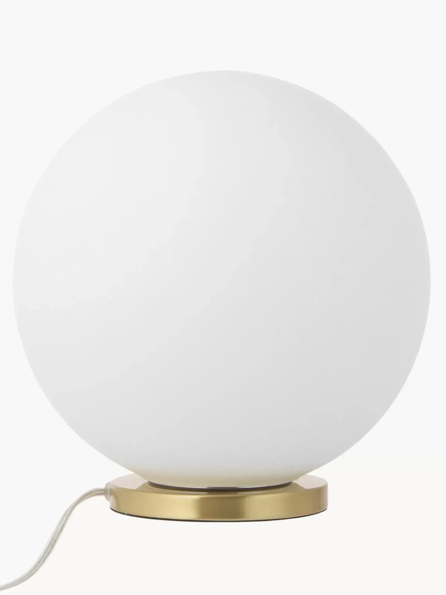 Outlet Lampa Stołowa Ze Szkla Opalowego Beth Lampki Nocne