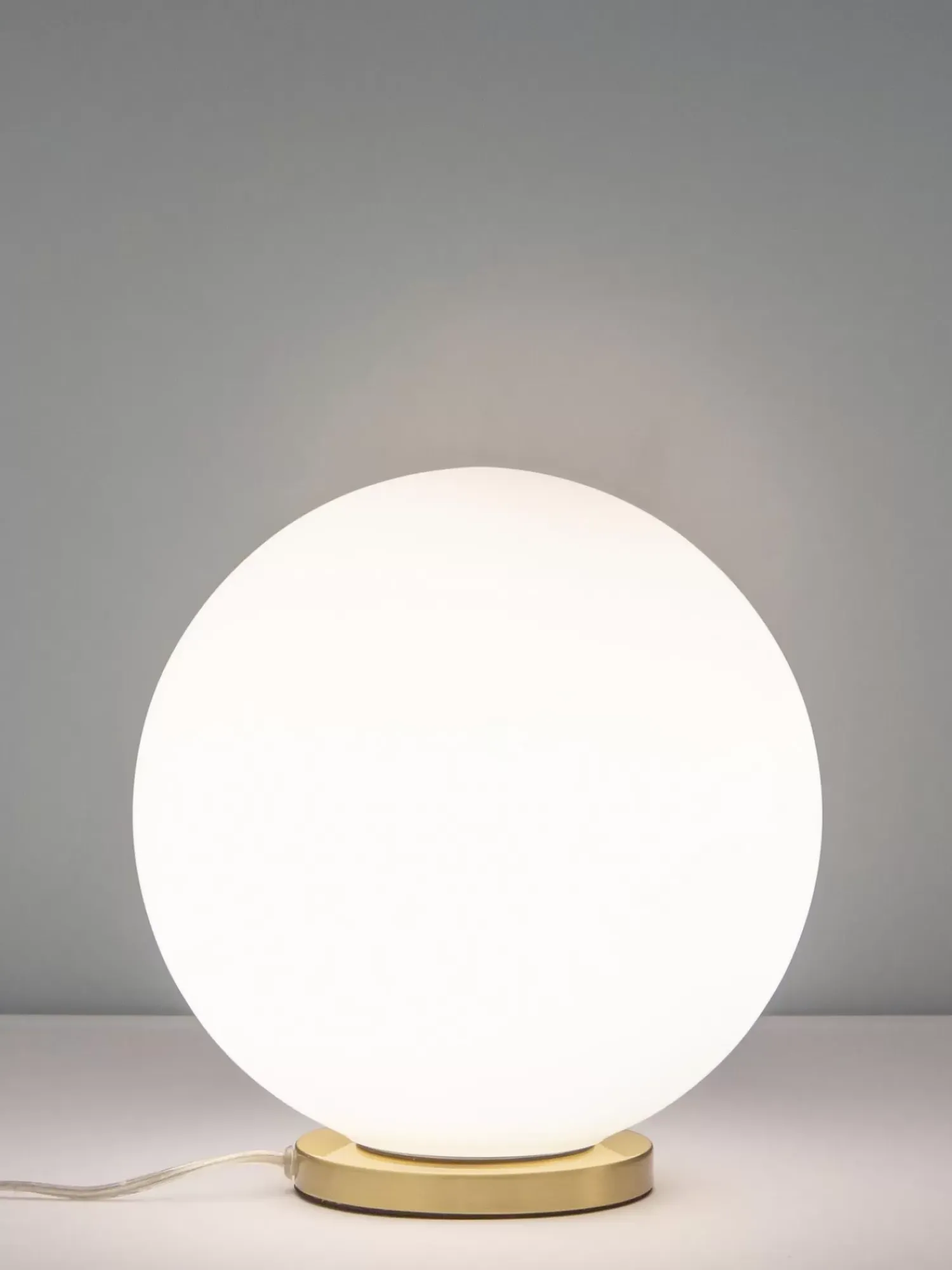 Outlet Lampa Stołowa Ze Szkla Opalowego Beth Lampki Nocne