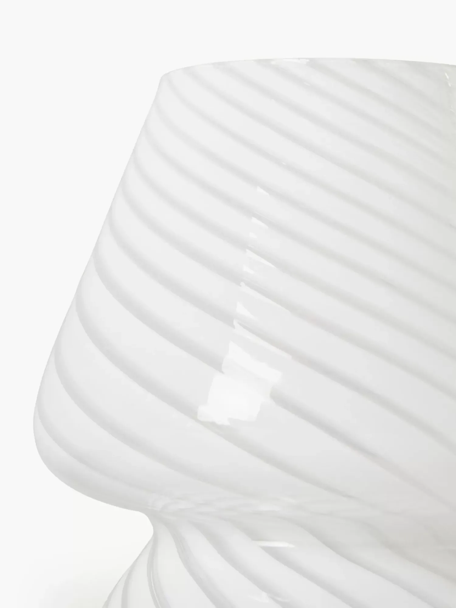 Shop Lampa Stołowa Ze Szkla Opalowego Lareina Lampki Nocne