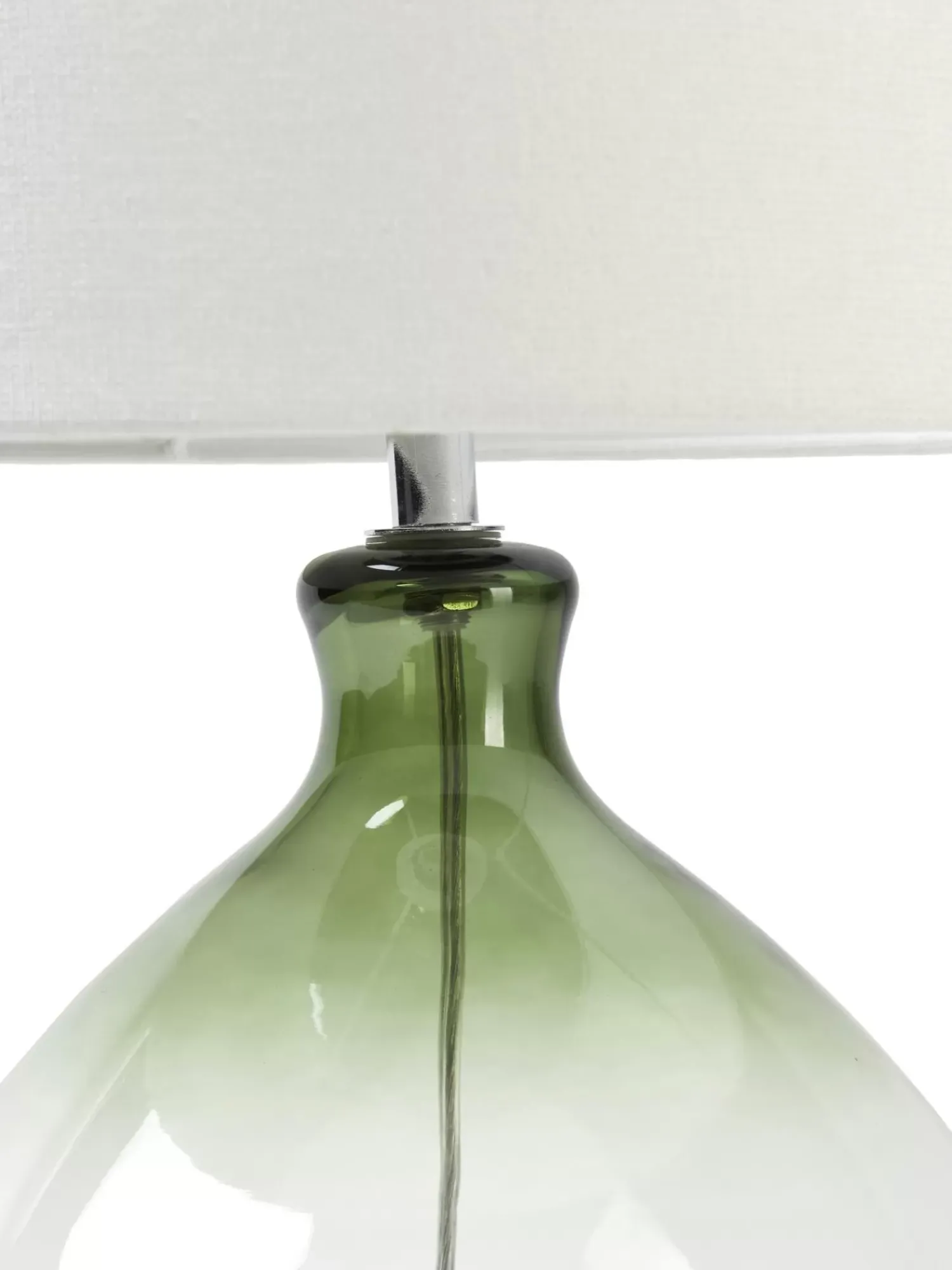 Clearance Lampa Stołowa Ze Szklana Podstawa Zoya Lampki Nocne
