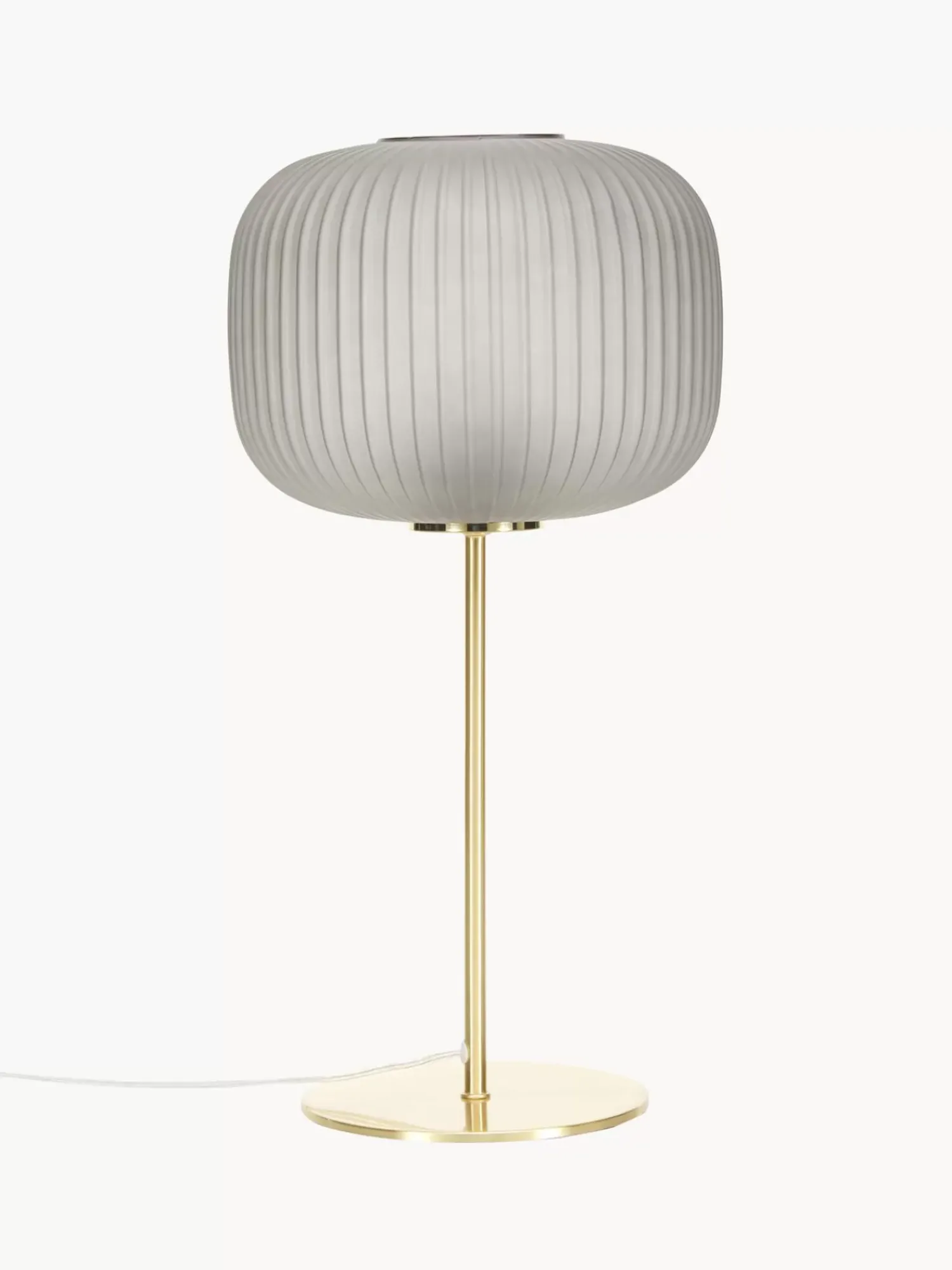 Fashion Lampa Stołowa Ze Szklanym Kloszem Sober Lampki Nocne