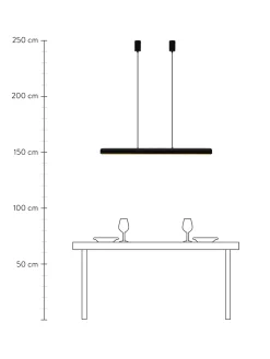 Outlet Lampa Wiszaca Led Z Funkcja Przyciemniania Hazel Lampy Wiszące