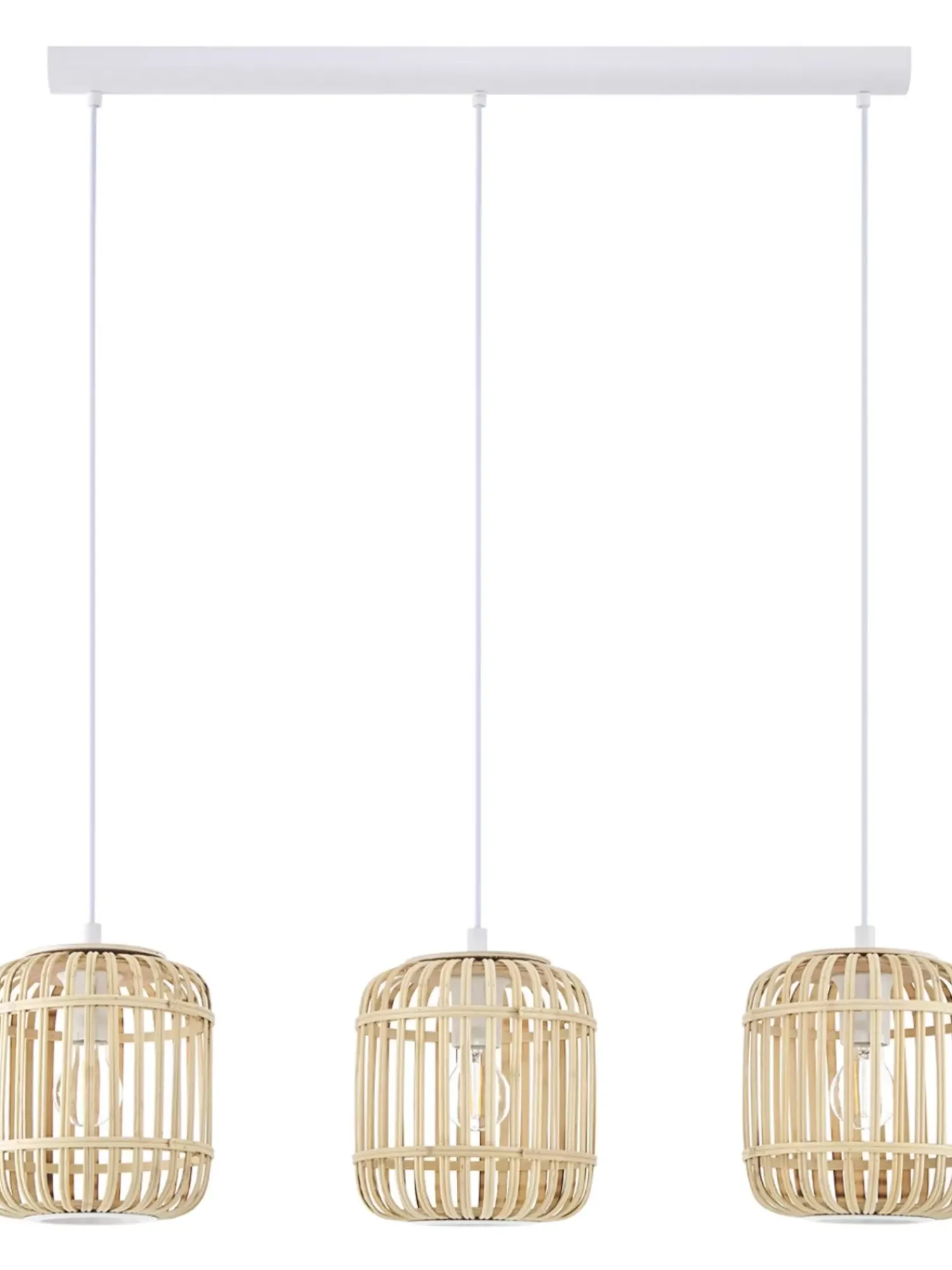 Sale Lampa Wiszaca Z Drewna Bambusowego Adam Lampy Wiszące