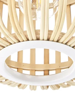 Sale Lampa Wiszaca Z Drewna Bambusowego Adam Lampy Wiszące