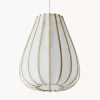 Online Lampa Wiszaca Z Drewna Bambusowego Salma Lampy Wiszące