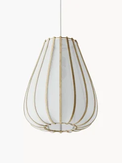 Online Lampa Wiszaca Z Drewna Bambusowego Salma Lampy Wiszące