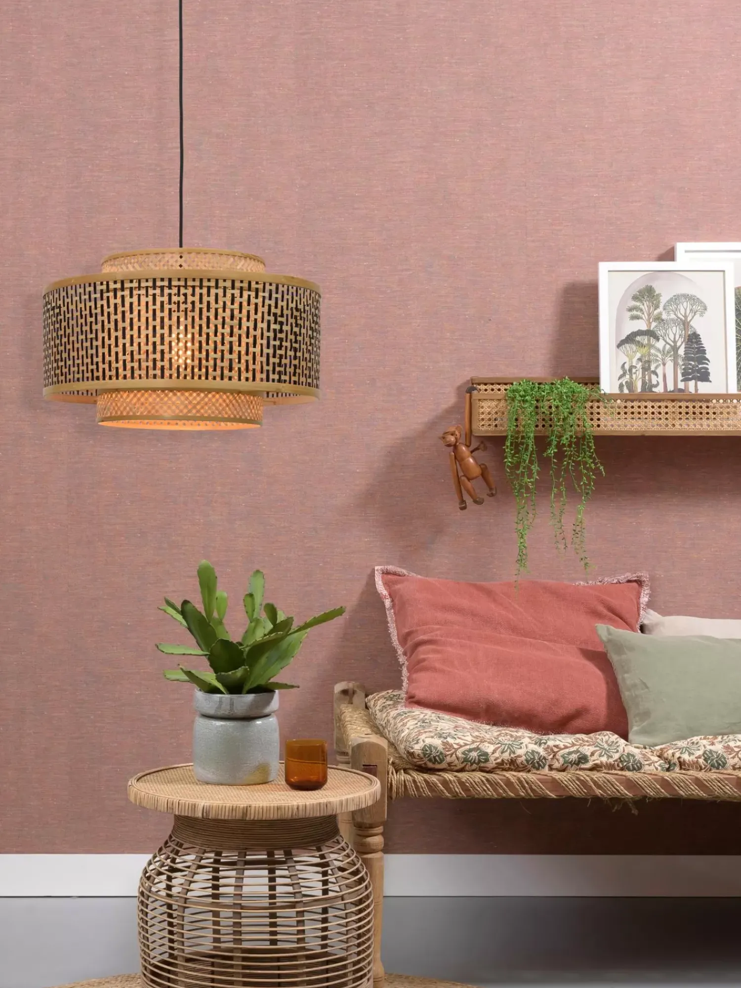 Cheap Lampa Wiszaca Z Drewna Bambusowego Bhutan Lampy Wiszące