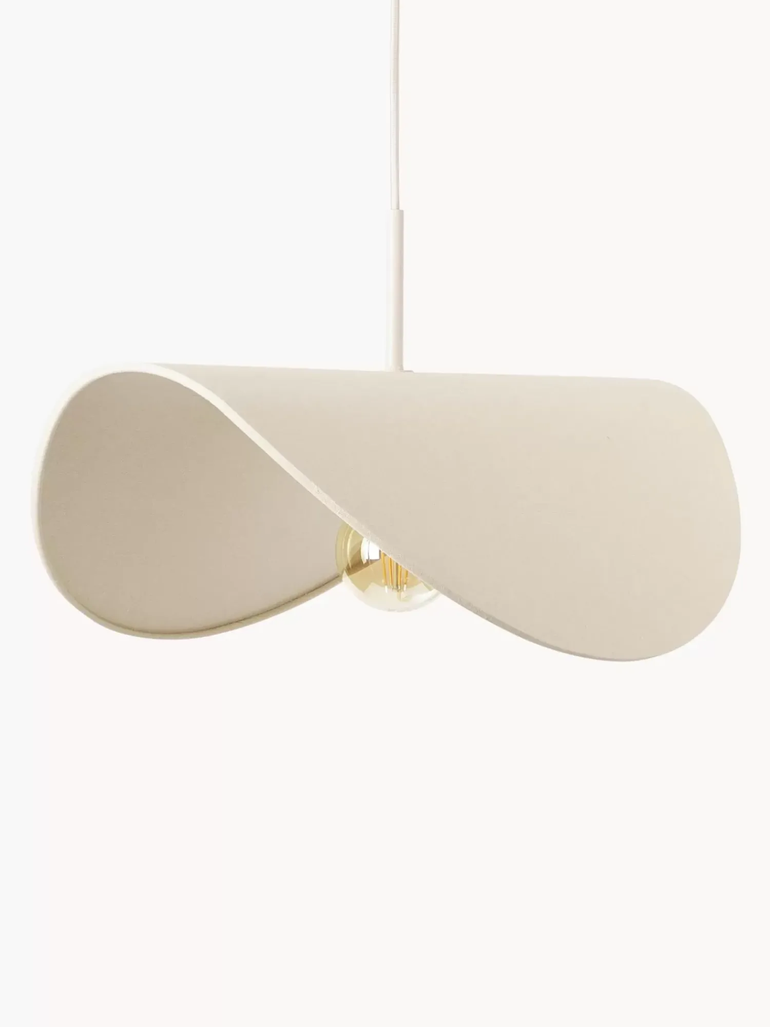 Clearance Lampa Wiszaca Z Lnu Kenzie Lampy Wiszące
