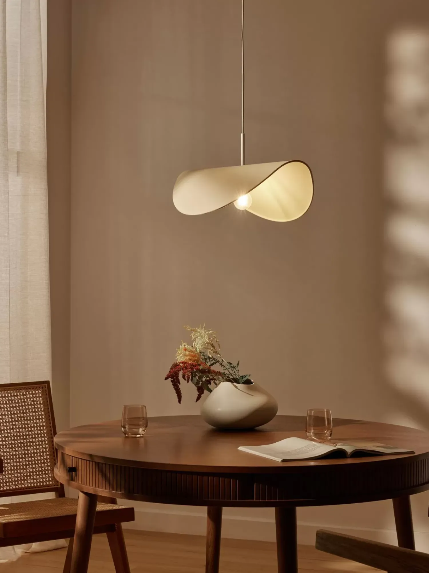 Clearance Lampa Wiszaca Z Lnu Kenzie Lampy Wiszące