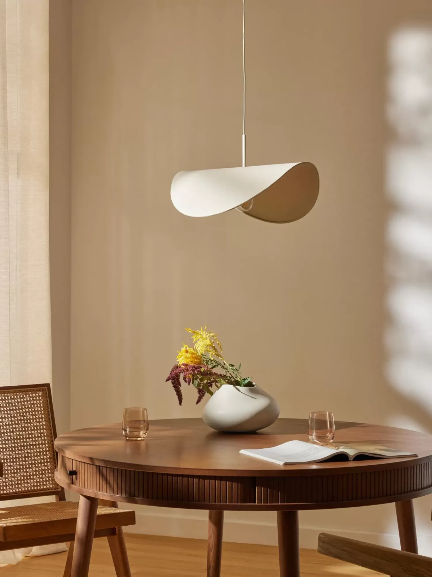 Clearance Lampa Wiszaca Z Lnu Kenzie Lampy Wiszące