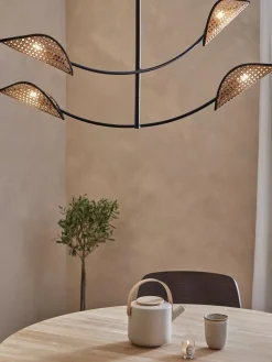 Cheap Lampa Wiszaca Z Plecionki Wiedenskiej Freja Lampy Wiszące