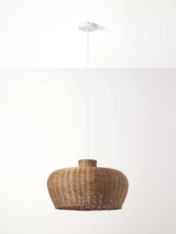 Shop Lampa Wiszaca Z Rattanu Krisa Lampy Wiszące