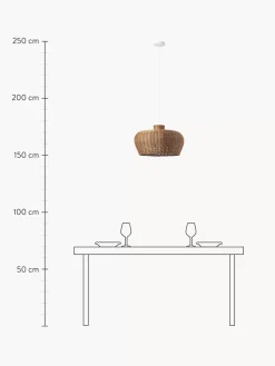 Shop Lampa Wiszaca Z Rattanu Krisa Lampy Wiszące