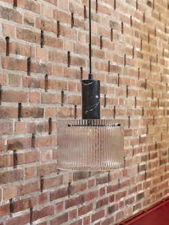 Best Sale Lampa Wiszaca Z Ryflowana Powierzchnia Revolve Lampy Wiszące