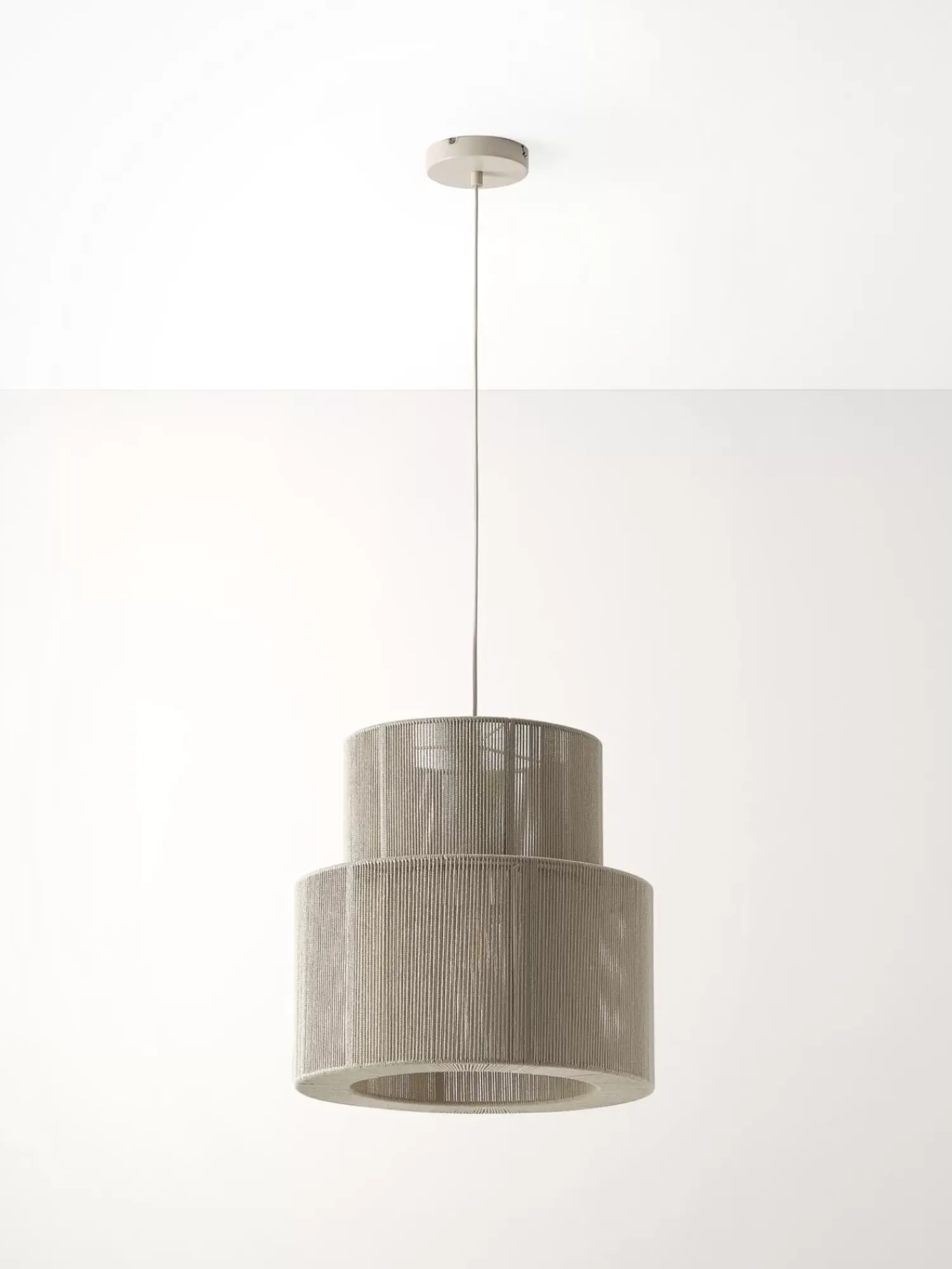 Best Lampa Wiszaca Z Wlokna Lnianego Lace Lampy Wiszące