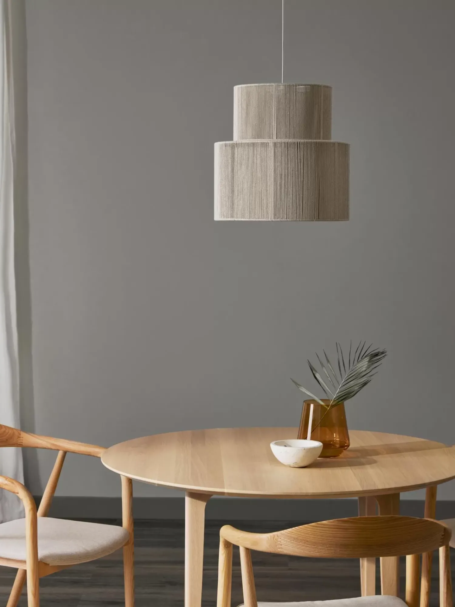 Best Lampa Wiszaca Z Wlokna Lnianego Lace Lampy Wiszące