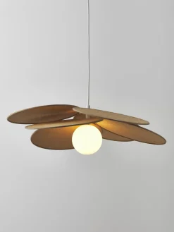 Online Lampa Wiszaca Z Wlokna Naturalnego Milani Lampy Wiszące
