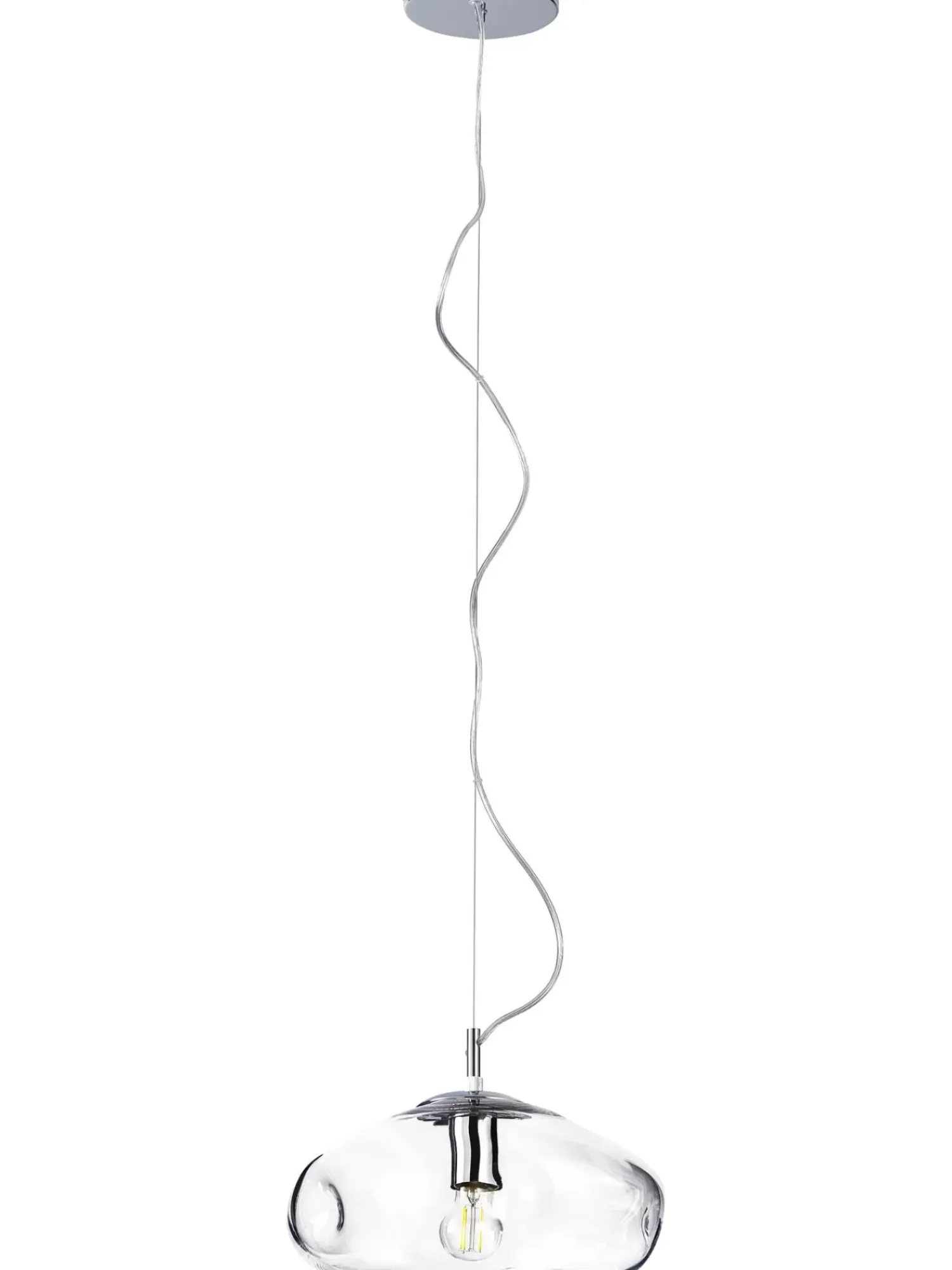 Fashion Lampa Wiszaca Ze Szkla Amora Lampy Wiszące