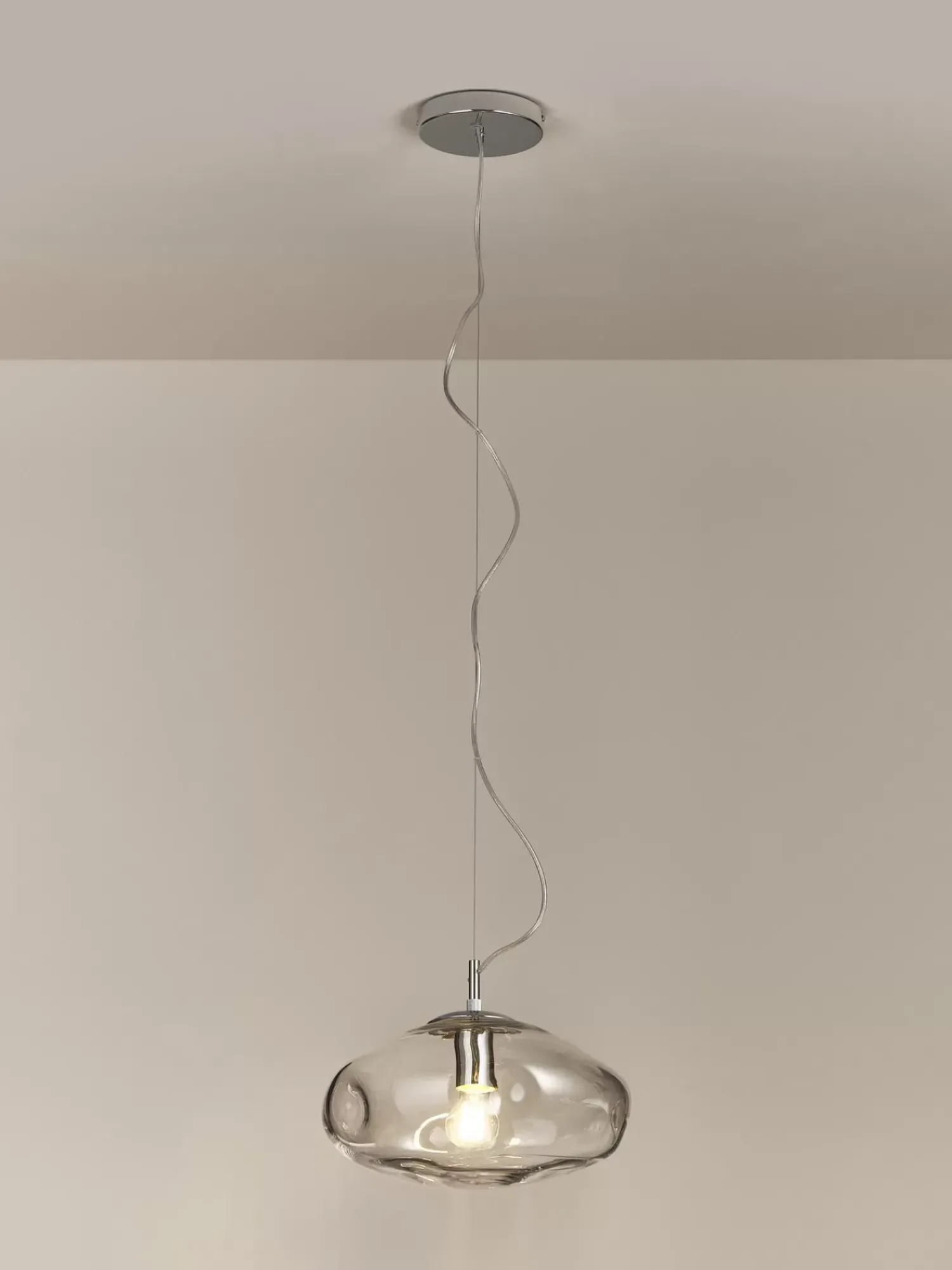 Fashion Lampa Wiszaca Ze Szkla Amora Lampy Wiszące