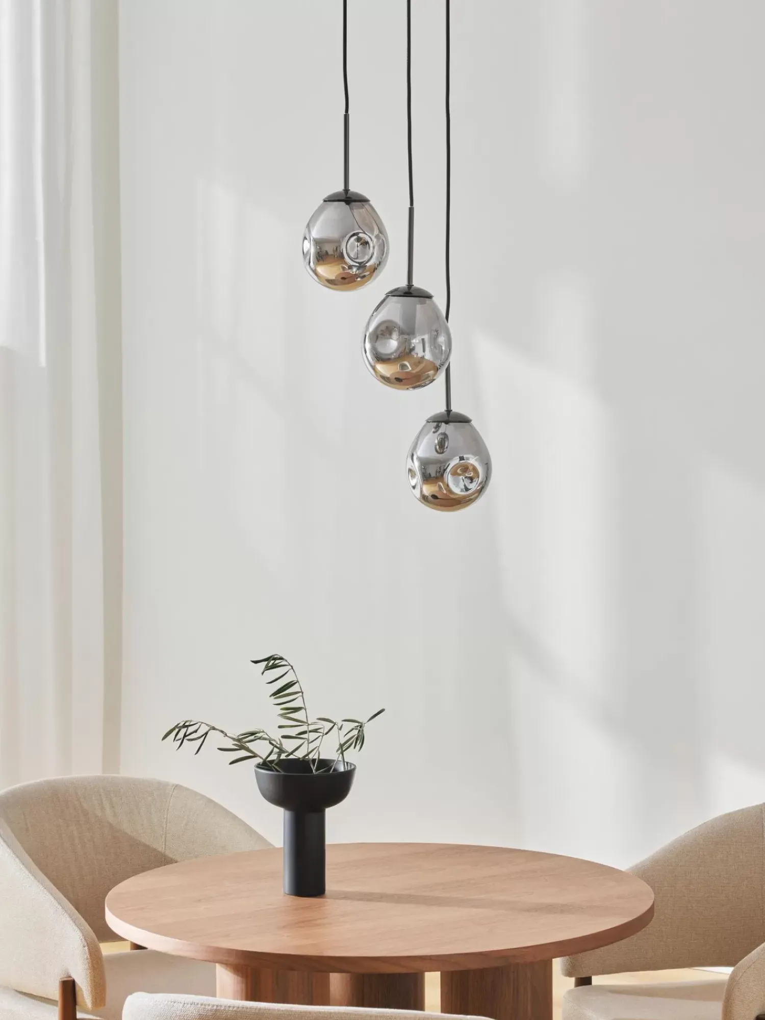 Store Lampa Wiszaca Ze Szkla Amora Lampy Wiszące