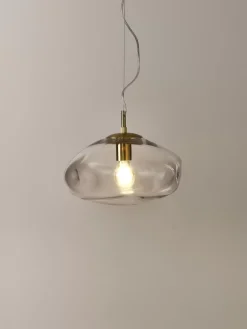 Clearance Lampa Wiszaca Ze Szkla Amora Lampy Wiszące
