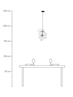 Shop Lampa Wiszaca Ze Szkla Bubbles Lampy Wiszące