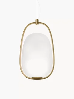 New Lampa Wiszaca Ze Szkla Dmuchanego Z Funkcja Przyciemniania Lanna Lampy Wiszące