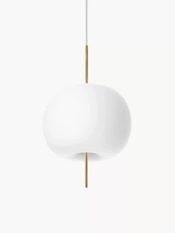 New Lampa Wiszaca Ze Szkla Dmuchanego Z Funkcja Przyciemniania Kushi Lampy Wiszące