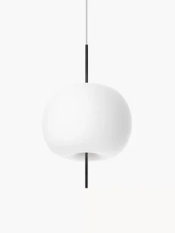 Discount Lampa Wiszaca Ze Szkla Dmuchanego Z Funkcja Przyciemniania Kushi Lampy Wiszące