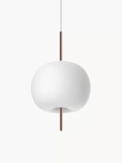 Discount Lampa Wiszaca Ze Szkla Dmuchanego Z Funkcja Przyciemniania Kushi Lampy Wiszące