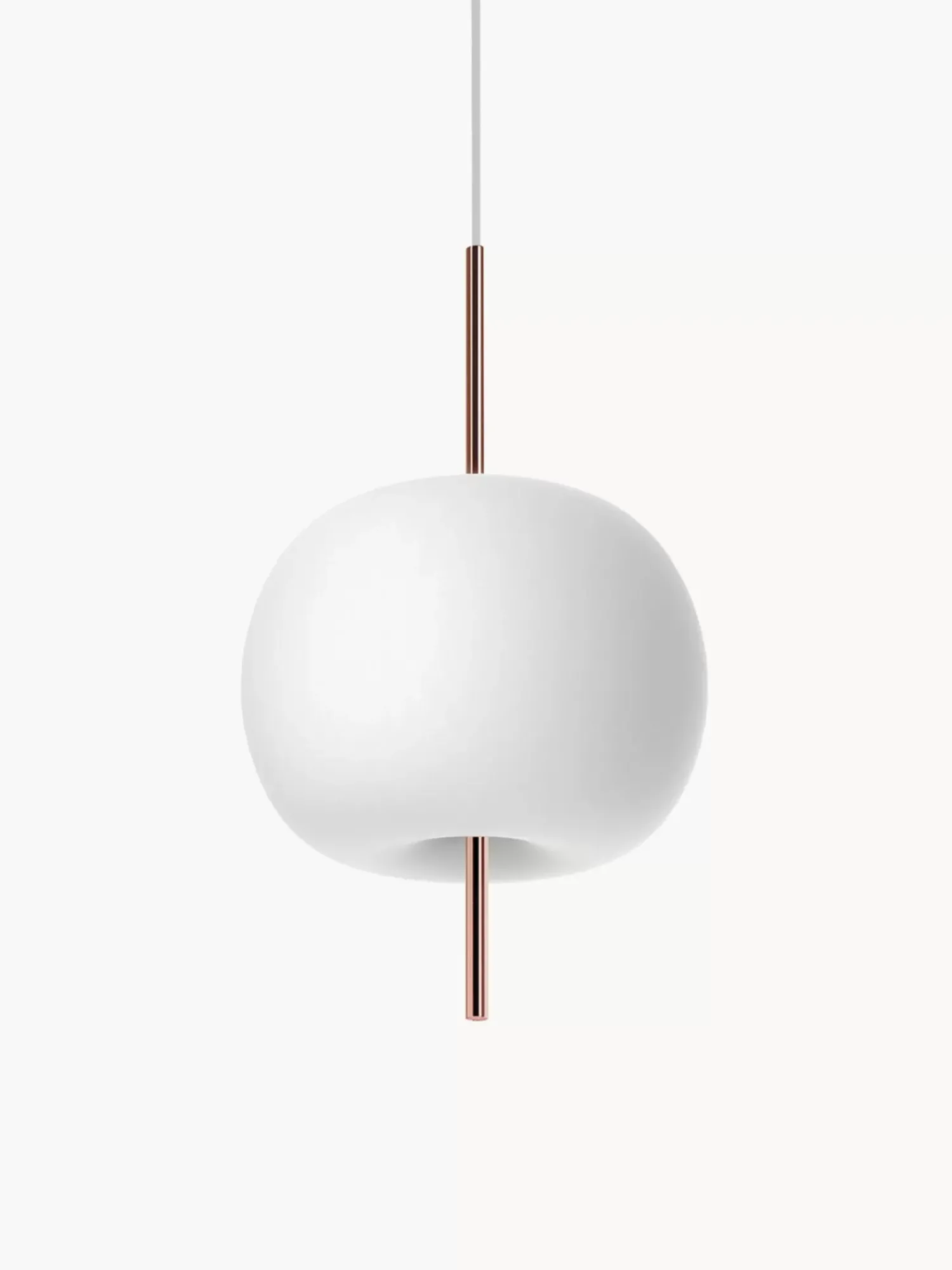Discount Lampa Wiszaca Ze Szkla Dmuchanego Z Funkcja Przyciemniania Kushi Lampy Wiszące