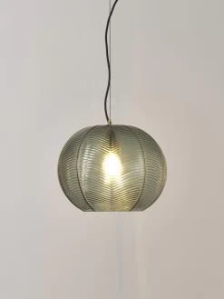 Cheap Lampa Wiszaca Ze Szkla Dymionego Brice Lampy Wiszące