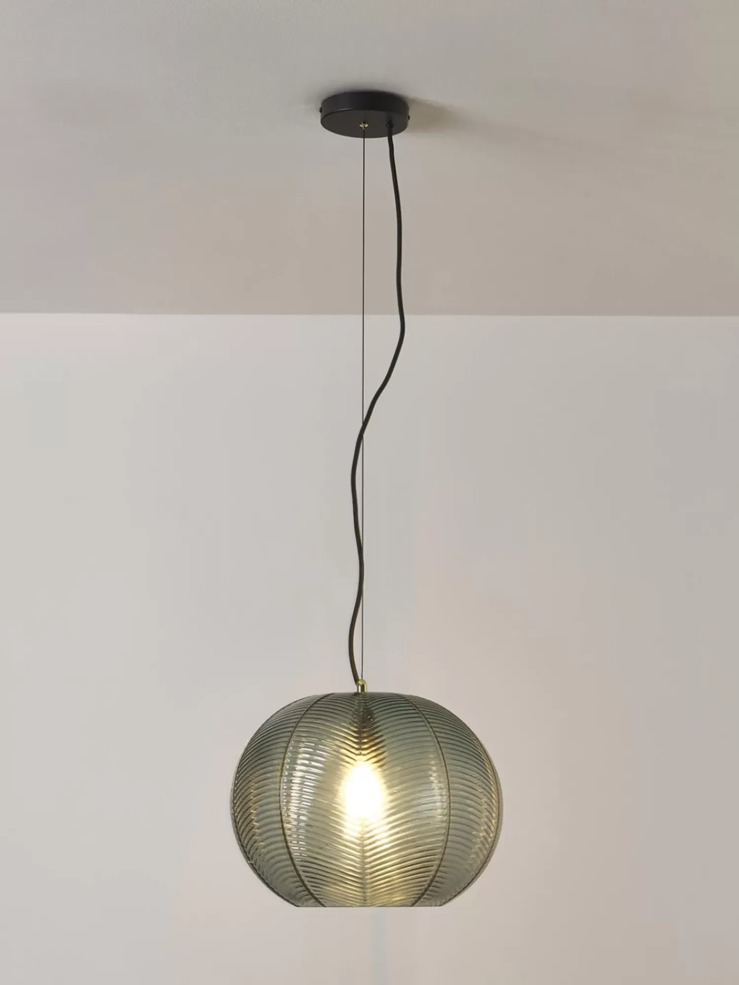 Cheap Lampa Wiszaca Ze Szkla Dymionego Brice Lampy Wiszące