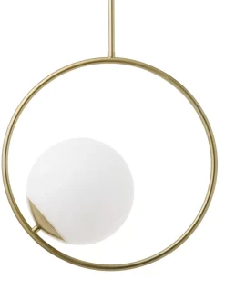 Store Lampa Wiszaca Ze Szkla Dymionego Chloe Lampy Wiszące