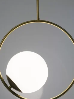 Store Lampa Wiszaca Ze Szkla Dymionego Chloe Lampy Wiszące