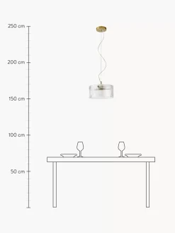 Store Lampa Wiszaca Ze Szkla Emmi Lampy Wiszące