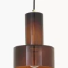 Store Lampa Wiszaca Ze Szkla Flowy Lampy Wiszące