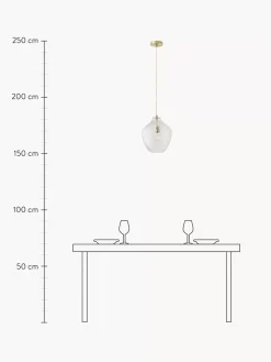 Clearance Lampa Wiszaca Ze Szkla Lee Lampy Wiszące