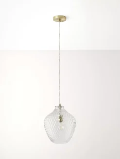 Clearance Lampa Wiszaca Ze Szkla Lee Lampy Wiszące