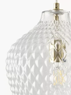 Clearance Lampa Wiszaca Ze Szkla Lee Lampy Wiszące