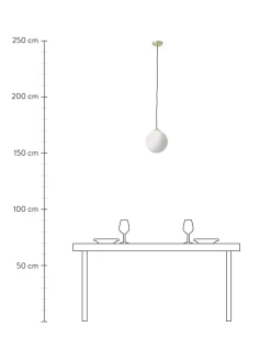 Fashion Lampa Wiszaca Ze Szkla Opalowego Beth Lampy Wiszące