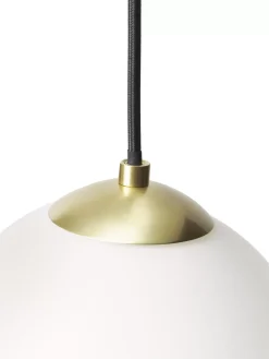 Fashion Lampa Wiszaca Ze Szkla Opalowego Beth Lampy Wiszące