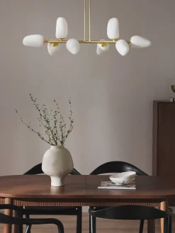 Cheap Lampa Wiszaca Ze Szkla Opalowego Lilja Lampy Wiszące