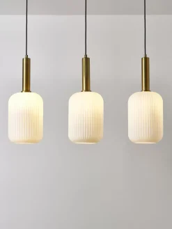 Clearance Lampa Wiszaca Ze Szkla Opalowego Candela Lampy Wiszące